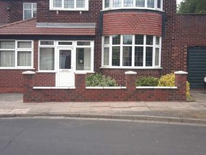 porch and side extension building services manchester